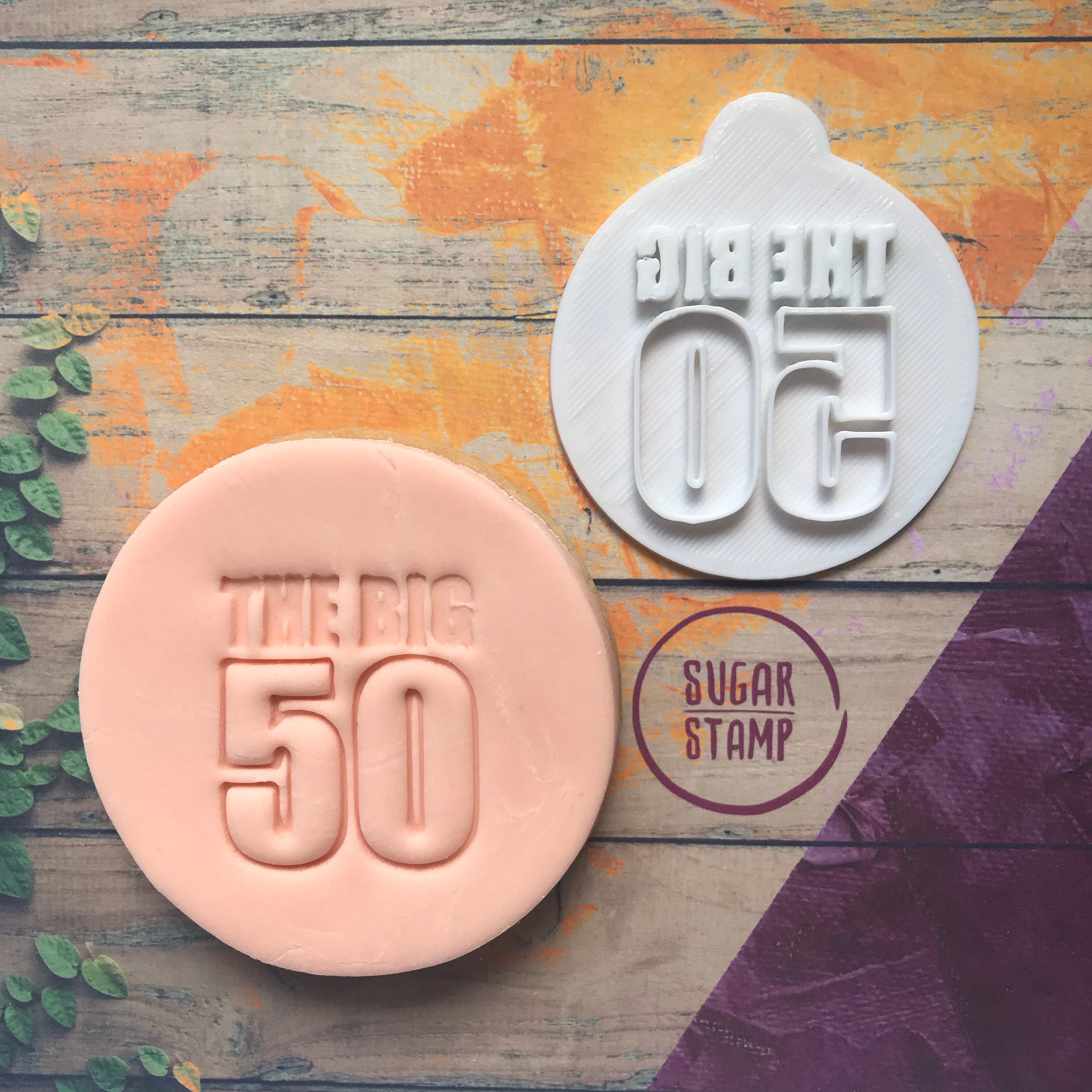 The Big 50 - Embosser Stamp