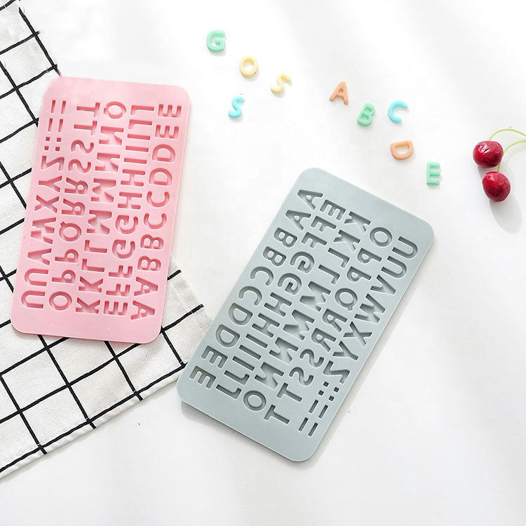 Alphabet Letter Silicone Mould