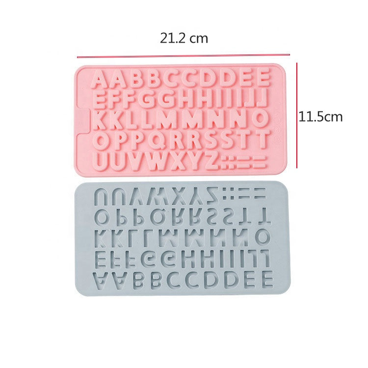 Alphabet Letter Silicone Mould