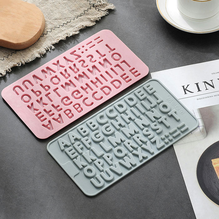 Alphabet Letter Silicone Mould