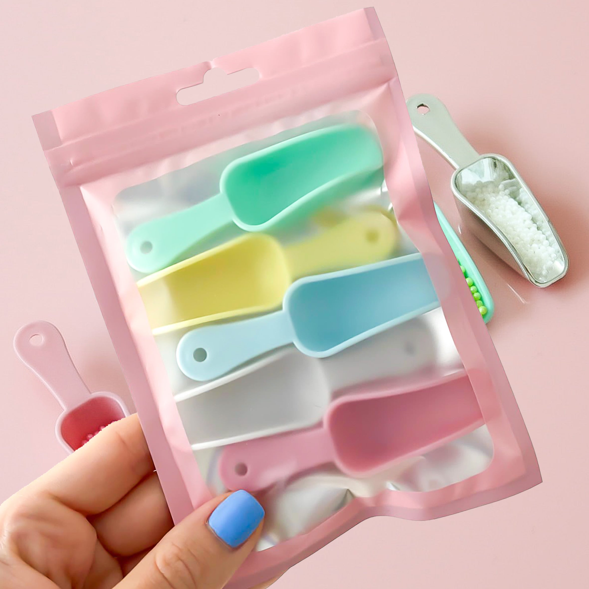 Pastel Sprinkle Scoops (x5 Pack)