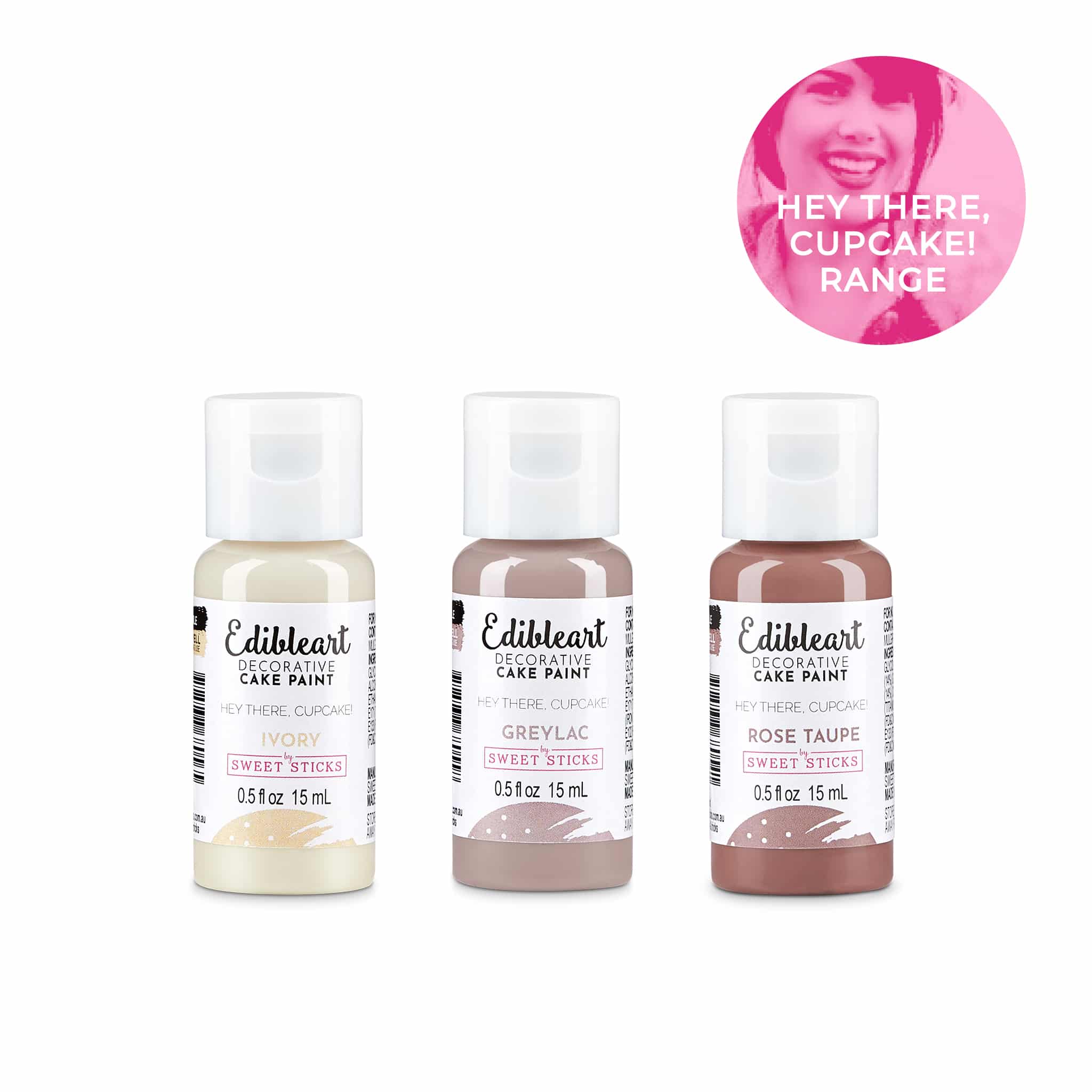 Sweet Sticks - Hey There Cupcake Pack (x3 Bottles)