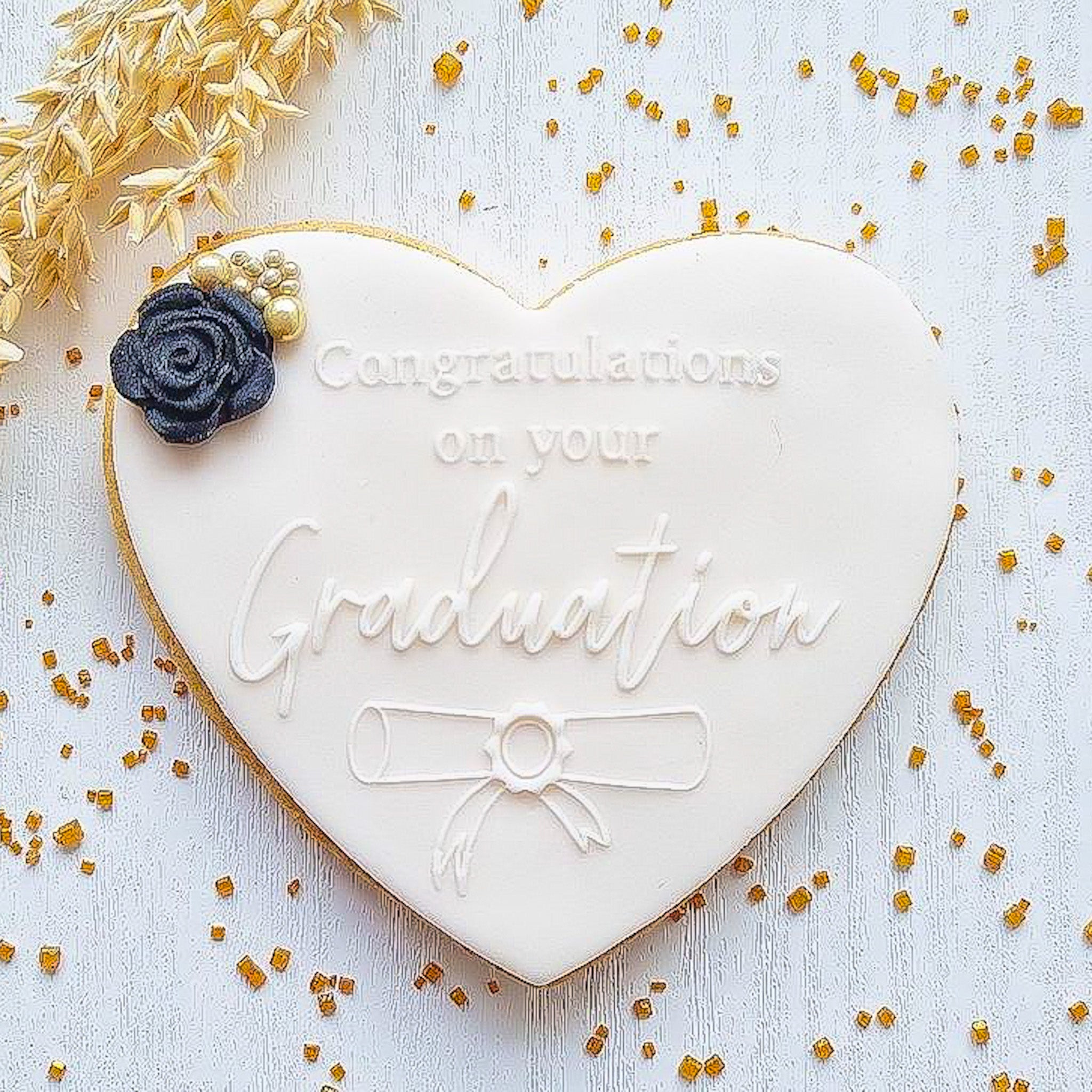 Congratulations On Your Graduation - Reverse Stamp