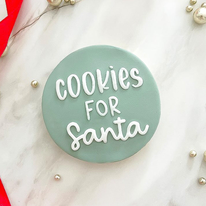 Cookies For Santa + Cookie Stack Embosser & Cutter Set