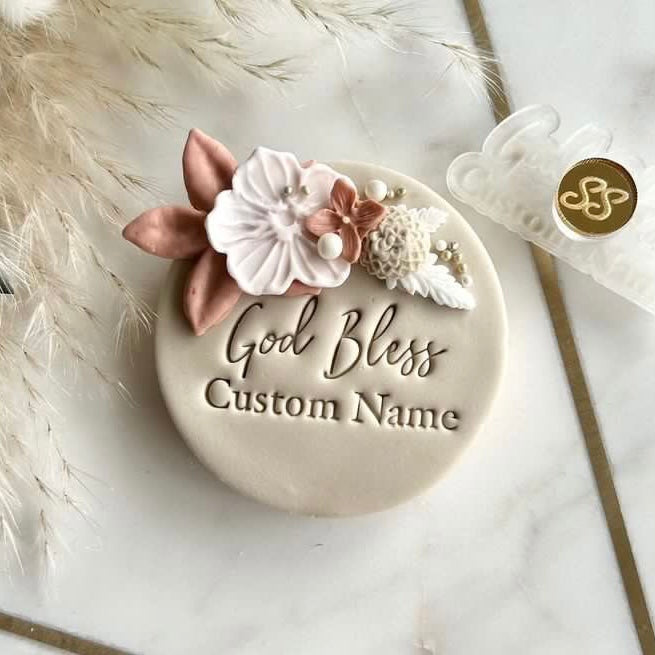 God Bless Custom Name's SlimPress™ Stamp