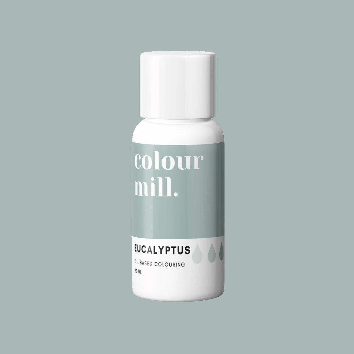 EUCALYPTUS oil based concentrated icing colouring 20ml