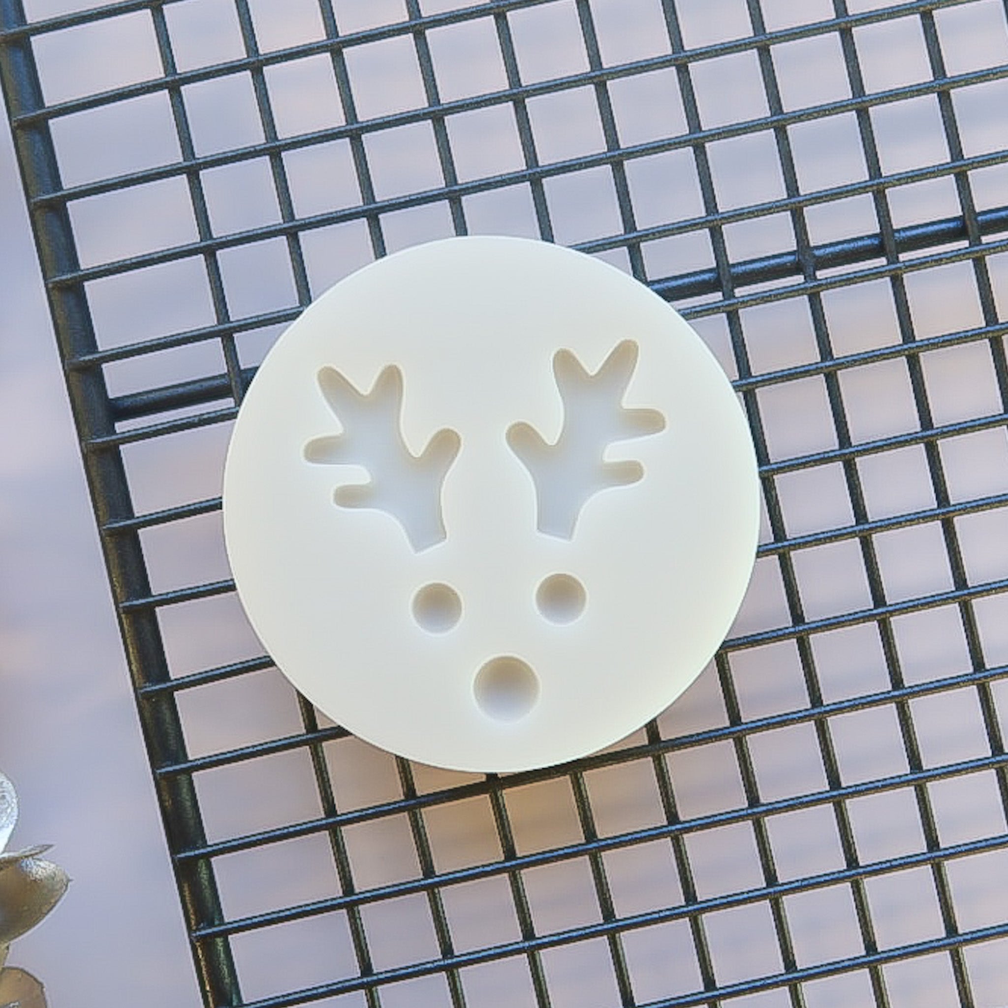 Reindeer Face Silicone Mould
