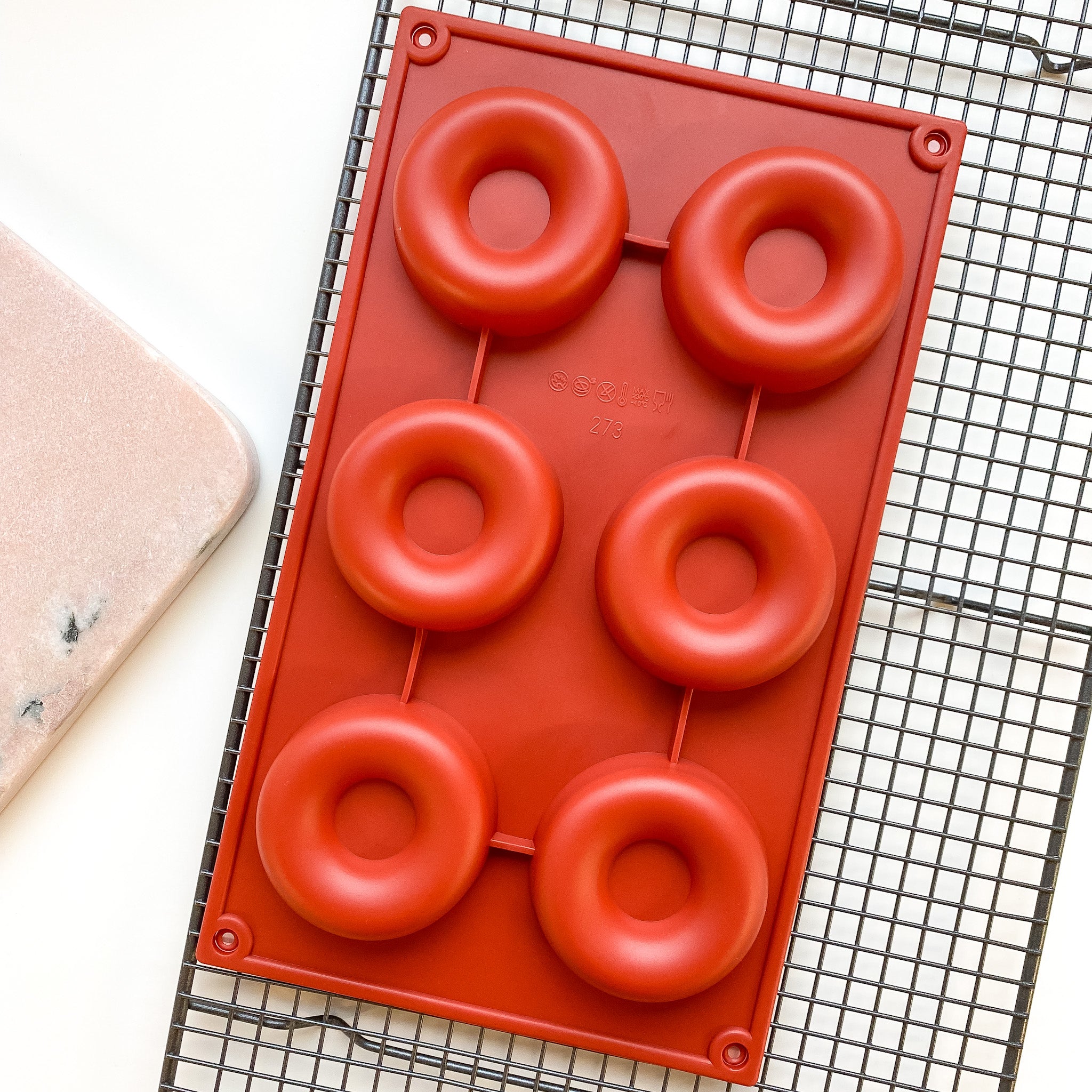 Donut Silicone Mould x6 Cavity