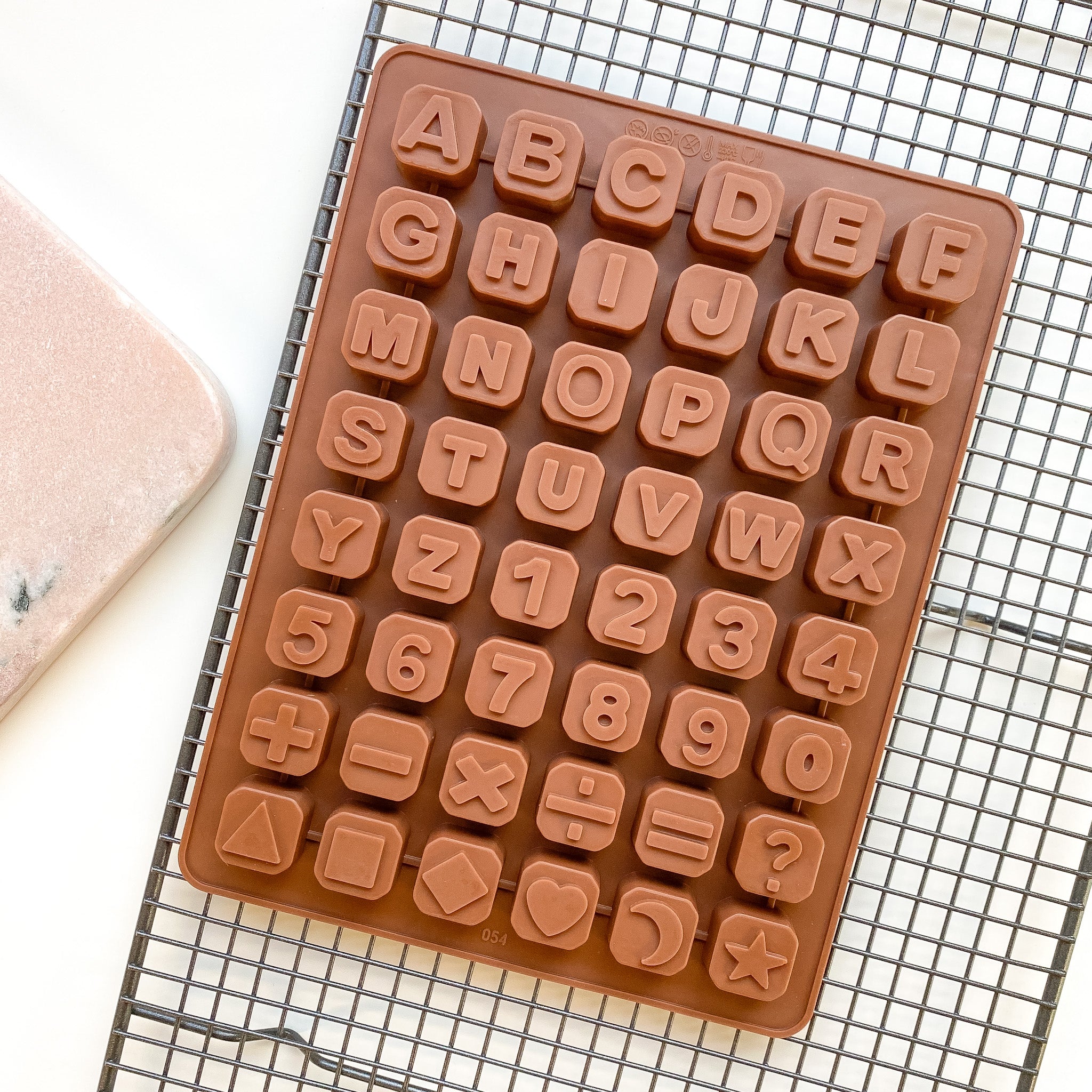 Alphabet Cube Silicone Mould