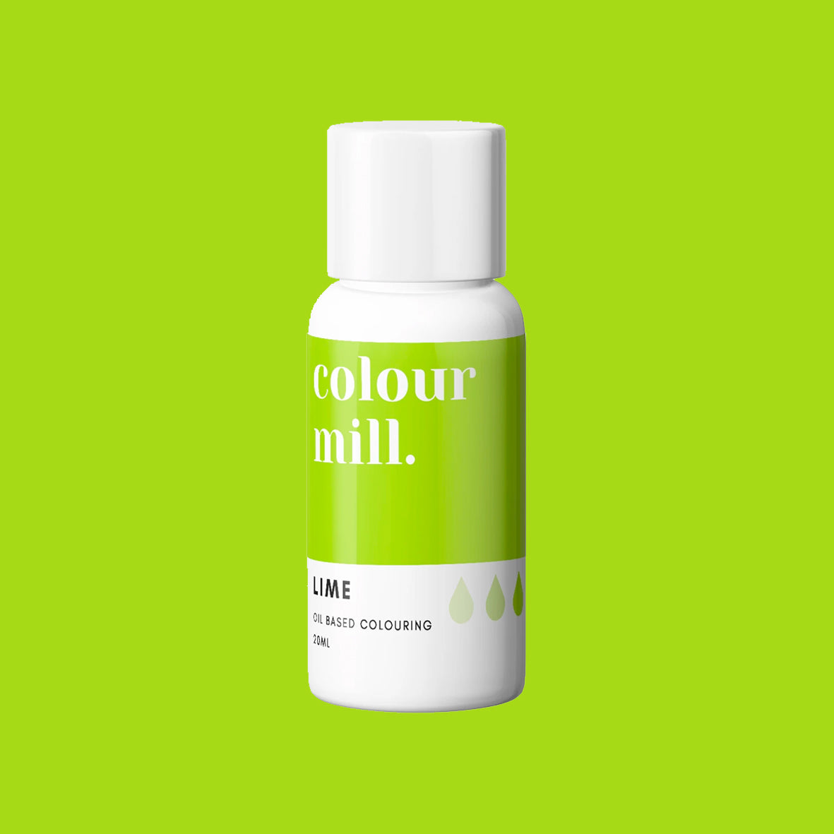 LIME oil based concentrated icing colouring 20ml