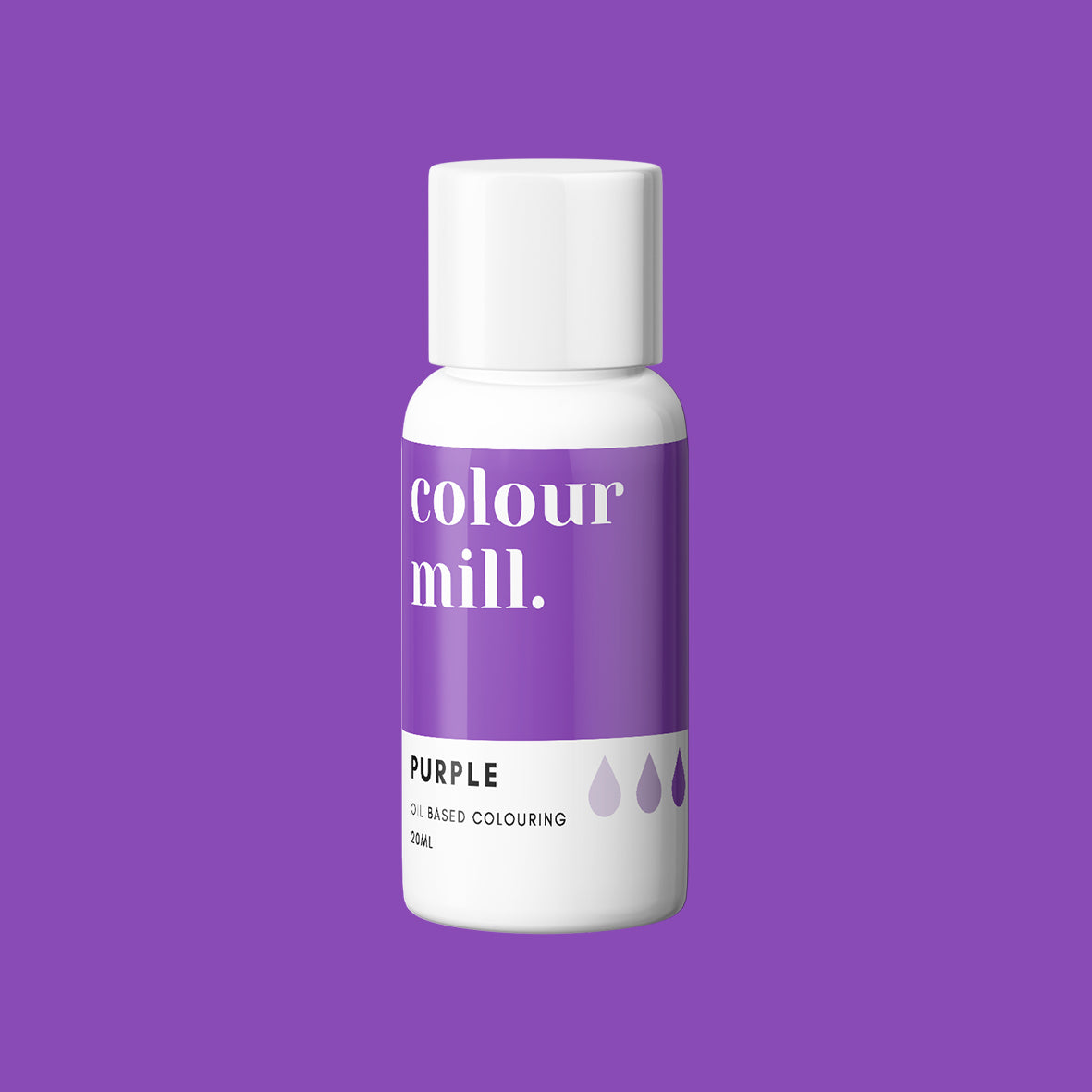 PURPLE oil based concentrated icing colouring 20ml
