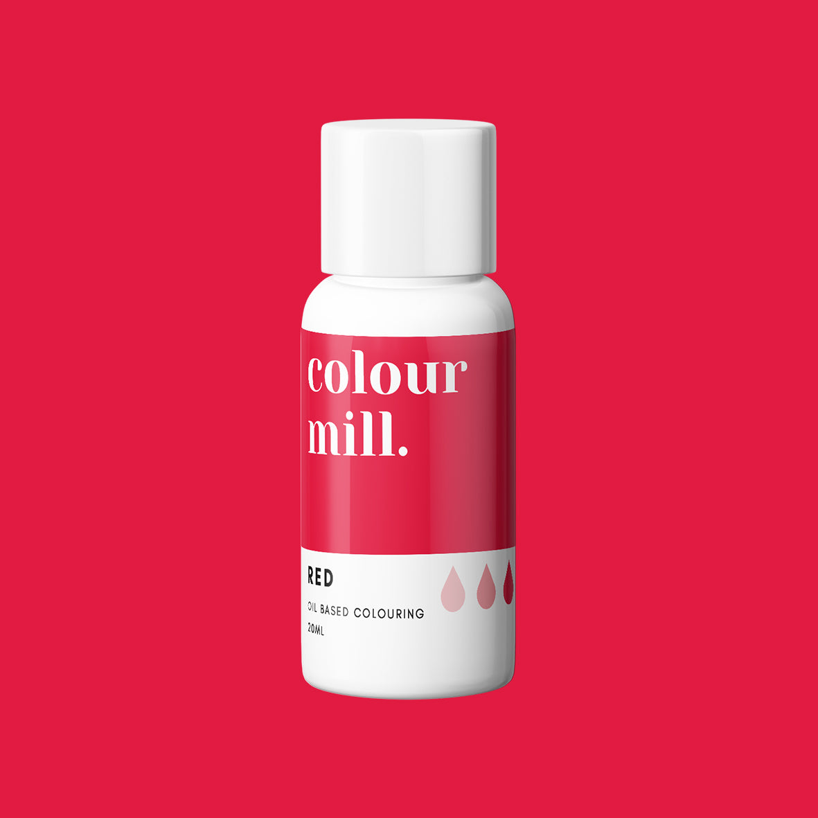 RED oil based concentrated icing colouring 20ml