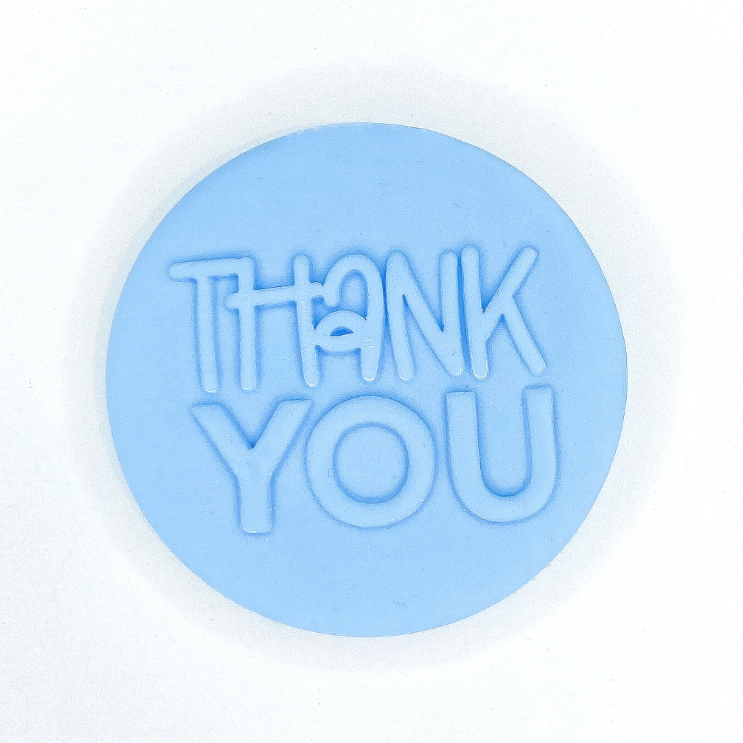 Thank You - Reverse Stamp