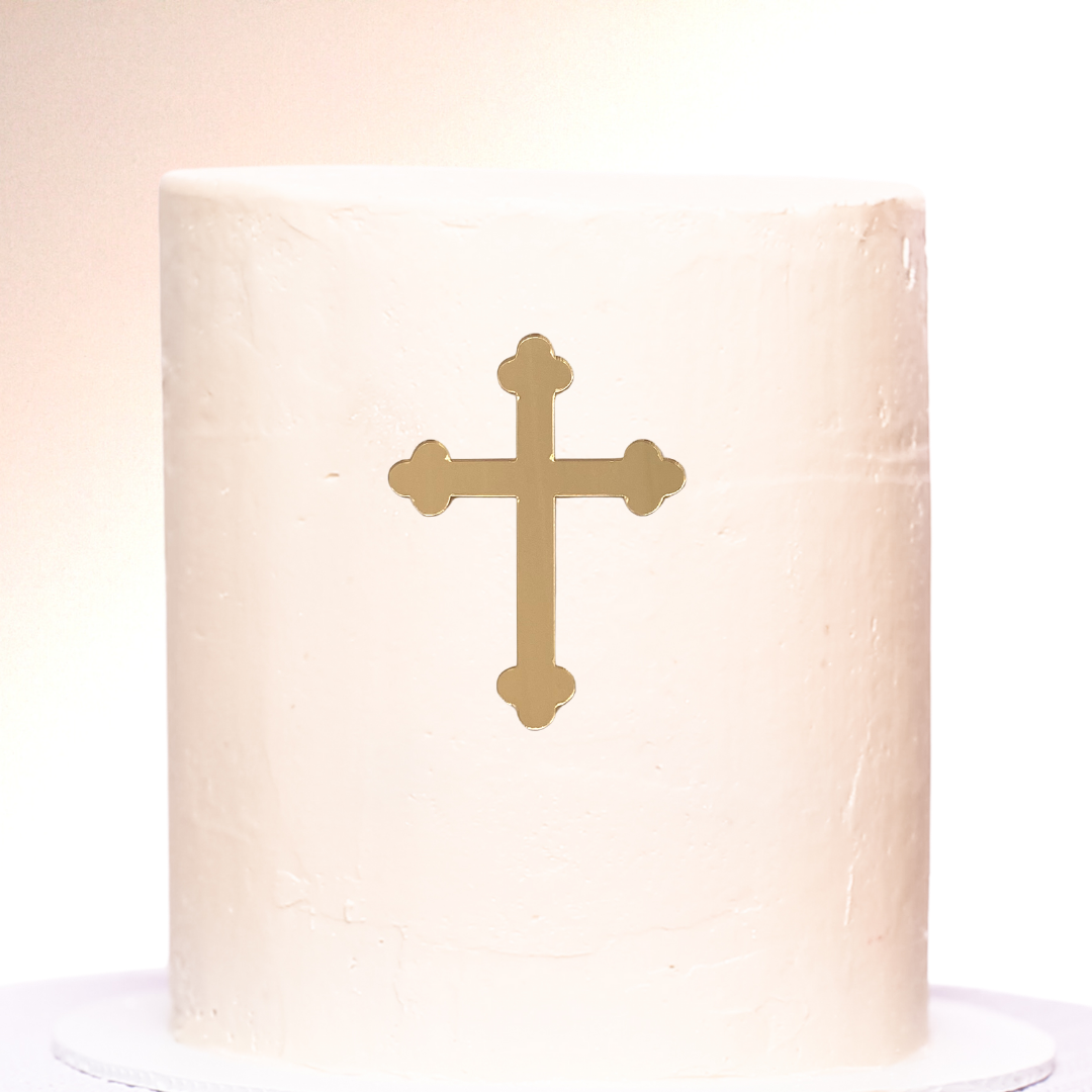 Cross Cake Charm