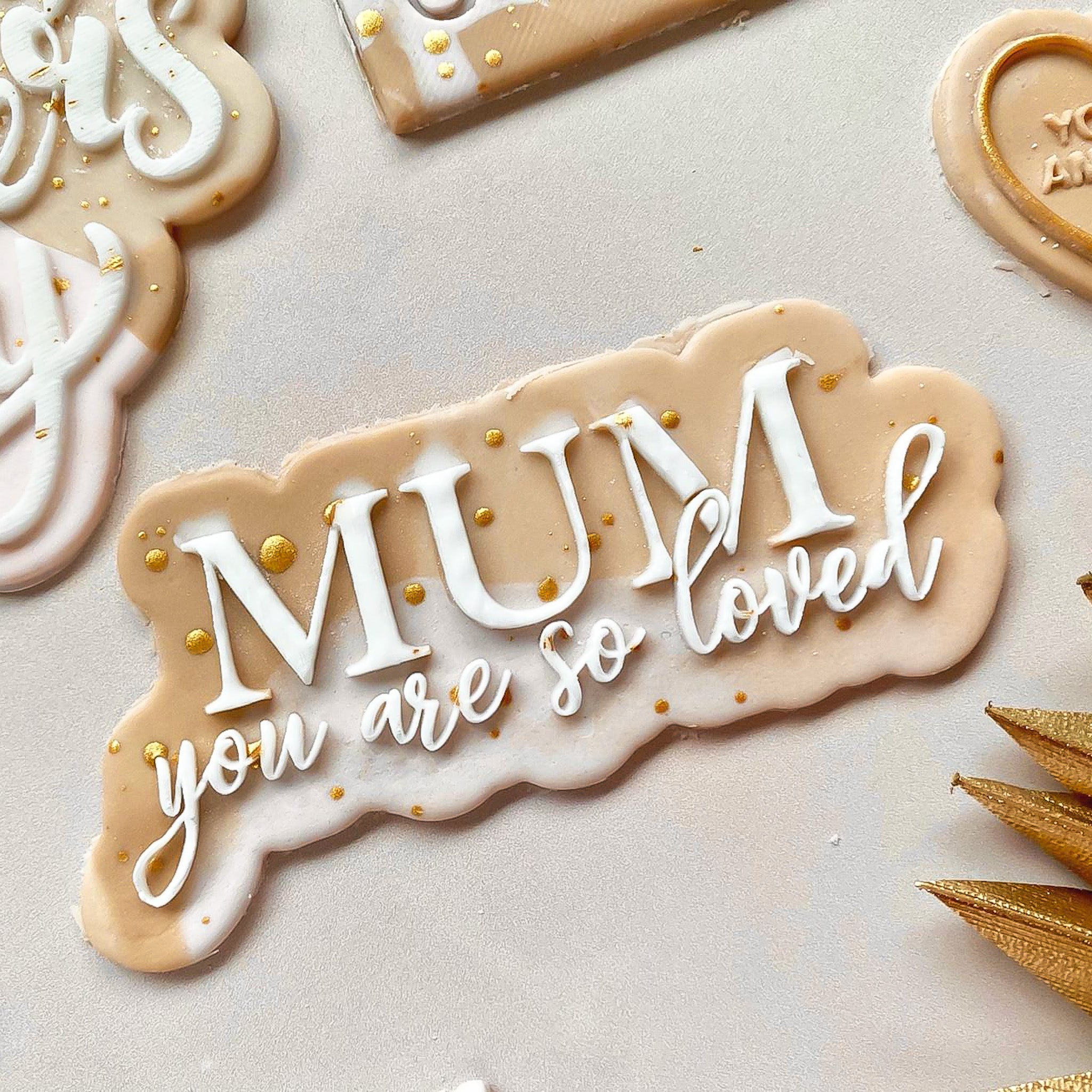 Mum You Are So Loved Embosser & Cutter Set