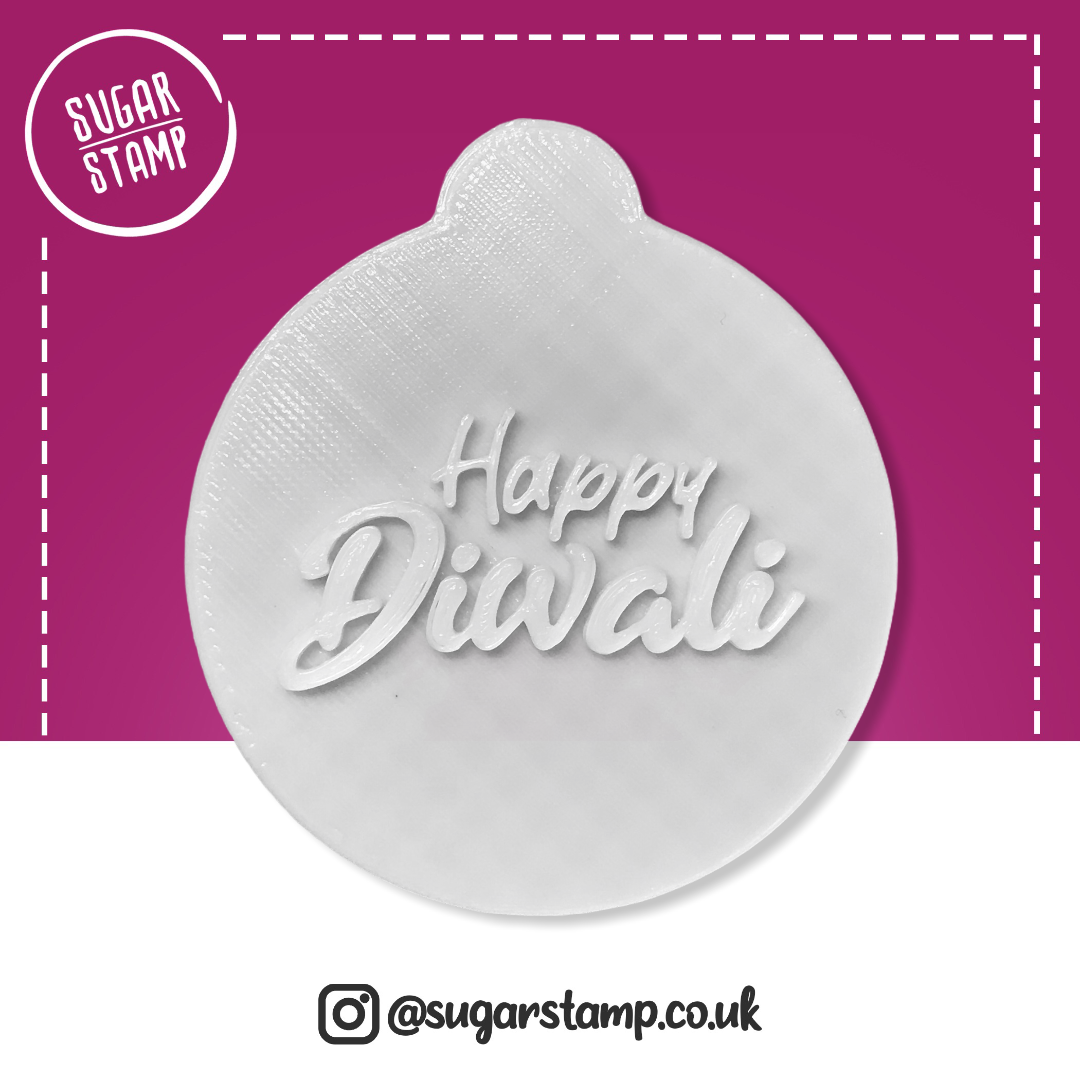 Happy Diwali - Embosser Stamp