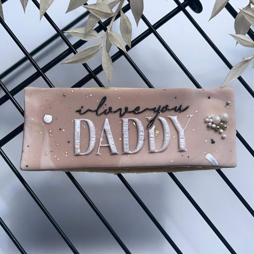 I Love You Daddy - Reverse Stamp