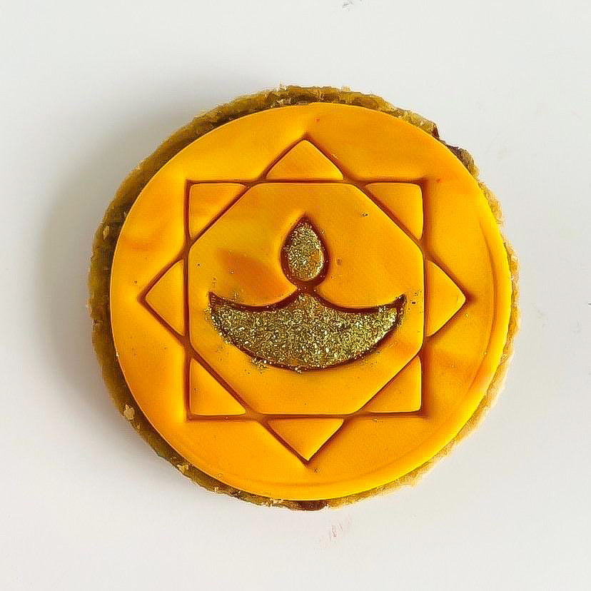 Diya Diwali Candle - Embosser Stamp