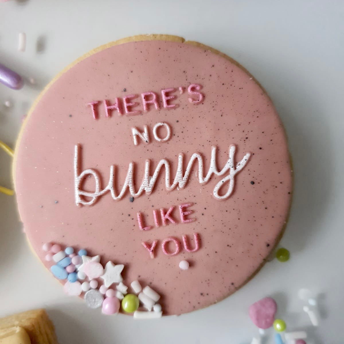 There's No Bunny Like You - Reverse Stamp