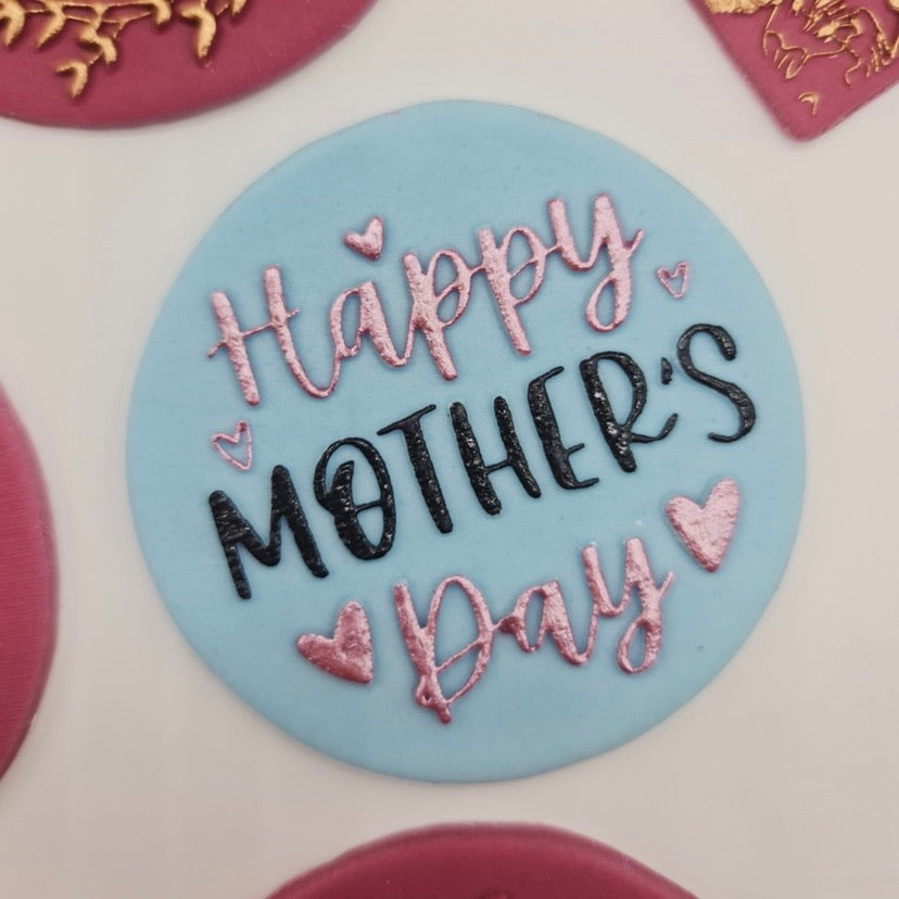 Happy Mothers Day - Reverse Stamp