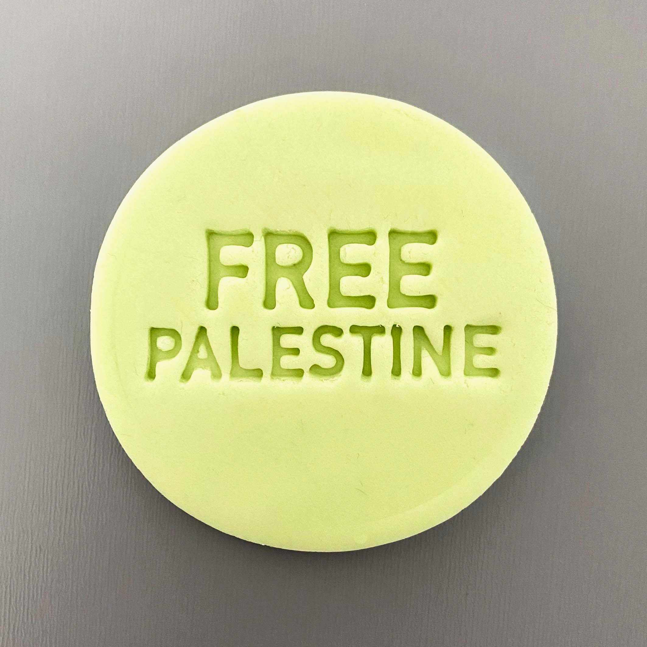 Free Palestine - Embosser Stamp