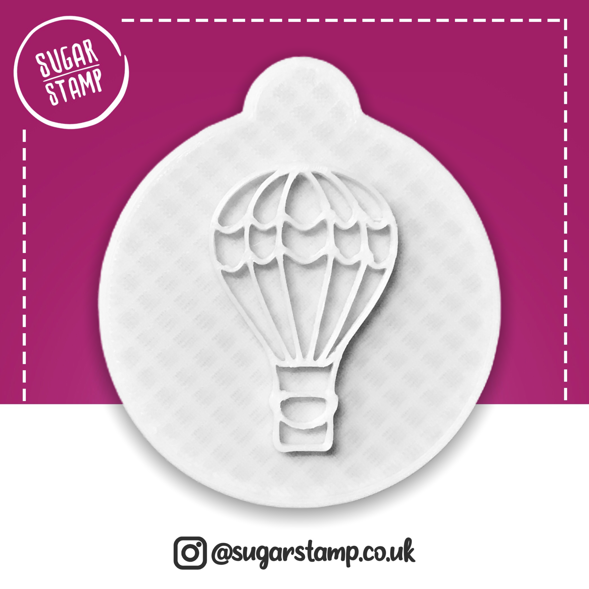 Hot Air Balloon - Embosser Stamp