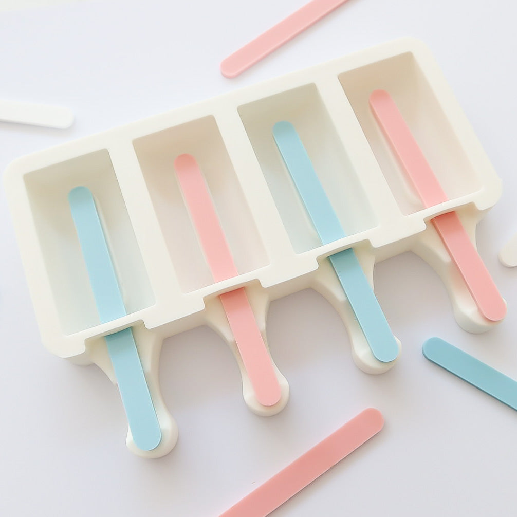 Acrylic Cakesicle Sticks - Pastel Colours (8 Pack)