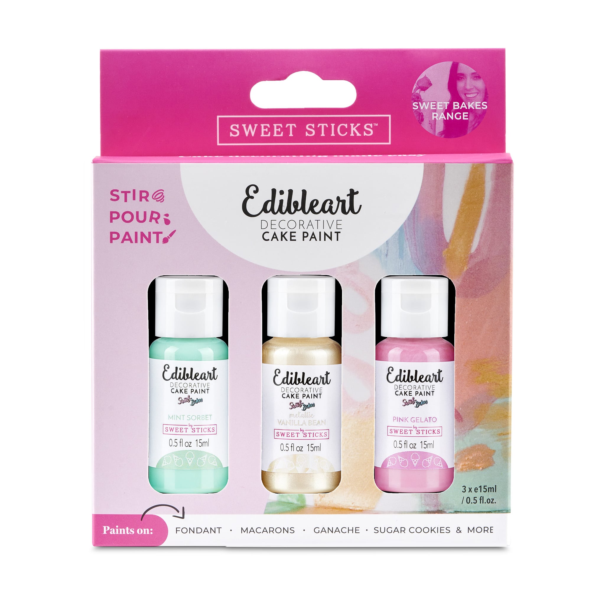 Sweet Sticks - Sweet Bakes Pack (x3 Bottles)